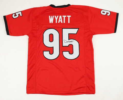 Devonte Wyatt Signed Georgia Bulldogs Jersey (JSA COA) Packers 2022 1st Rnd Pick