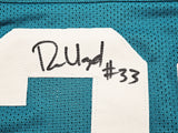 JACKSONVILLE JAGUARS DEVIN LLOYD AUTOGRAPHED TEAL JERSEY BECKETT WITNESS 215006