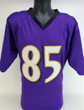 Derrick Mason Signed Baltimore Ravens Jersey (JSA COA) 2xPro Bowl Receiver /MSU