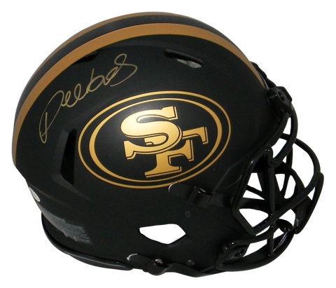 DEEBO SAMUEL SIGNED SAN FRANCISCO 49ERS ECLIPSE AUTHENTIC SPEED HELMET BECKETT