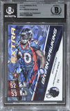 Broncos Brian Dawkins Signed 2010 Adrenalyn XL Extra #E10 Card BAS Slabbed