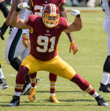 Ryan Kerrigan Signed Washington Redskins Jersey (Beckett) 4xNFL Pro Bowl D.E.