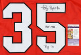 Tony Esposito Signed Chicago Blackhawks Jersey (JSA COA) 6xNHL All Star Goalie