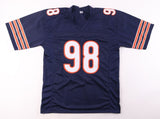 Montez Sweat Signed Chicago Bears Blue Jersey Inscribed "Bear Down" (JSA COA)