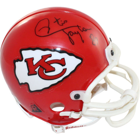 Otis Taylor Signed Kansas City Chiefs VSR4 Replica Mini Helmet Beckett 44228