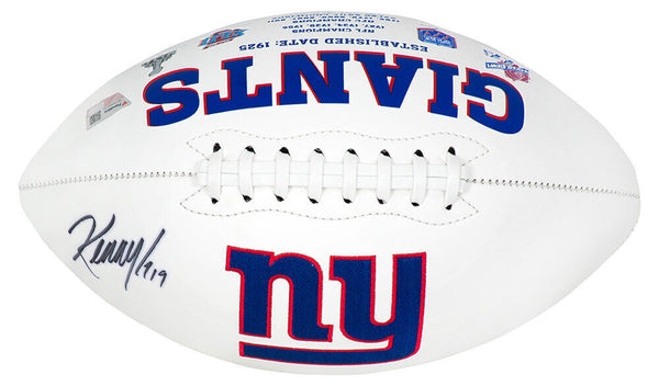 Kenny Golladay Signed New York Giants Jarden White Logo Football -(Fanatics COA)