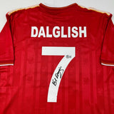 Autographed/Signed Kenny Dalglish Liverpool Red Crown Paints Jersey BAS COA