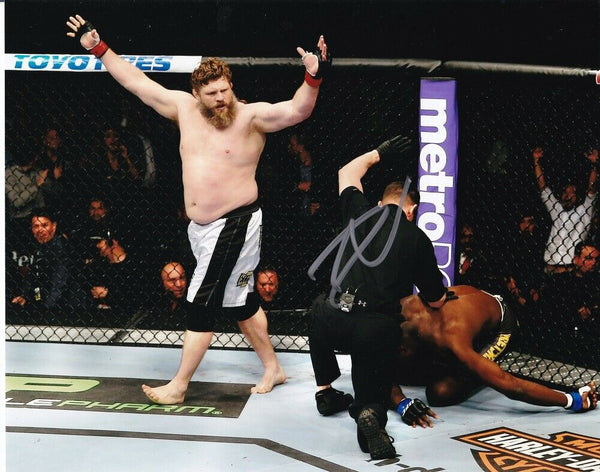 Roy Nelson Signed 8x10 UFC Photo vs Cheick Kongo SI 34643