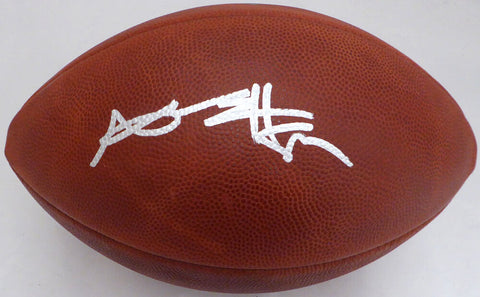 ANTONIO BROWN AUTOGRAPHED SIGNED NFL LEATHER FOOTBALL STEELERS BECKETT 131960