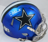 Jalen Tolbert Autographed Dallas Cowboys Flash Speed Mini Helmet-Beckett W Holo