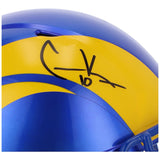 COOPER KUPP Autographed Los Angeles Rams Full Size Speed Helmet FANATICS