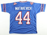 Tyler Matakevich Signed Bills Jersey "Lets Go Buffalo" (JSA) Buffalo LB / Temple