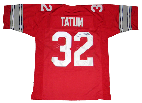 JACK TATUM OHIO STATE BUCKEYES SIGNED AUTOGRAPHED #32 THROWBACK JERSEY JSA