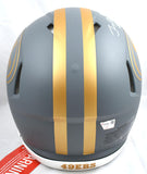 Jerry Rice Signed San Francisco 49ers F/S Slate Speed Authentic Helmet- Fanatics