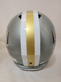 ALVIN KAMARA SIGNED NEW ORLEANS SAINTS F/S FLASH SPEED REPLICA HELMET BECKETT