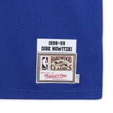 Dirk Nowitzki Autographed Mavericks Blue Authentic 1998-99 Jersey Fanatics