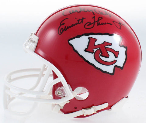 Chiefs Mini Helmet Signed by (4) With Culp, Stenerud, Emmitt Thomas & J Robinson