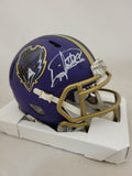 DERRICK HENRY SIGNED BALTIMORE RAVENS 2024 ALTERNATE SPEED MINI HELMET BECKETT