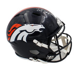 Rod Smith Signed Denver Broncos Speed Speed Full Size NFL Helmet