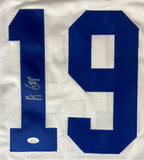 Amari Cooper Dallas Signed White Football Jersey JSA ITP