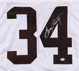 Greg Pruitt Signed Cleveland Jersey (PSA COA) Browns #1 Running Back (1973-1981)