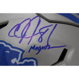 Calvin Johnson Autographed Detroit Lions SpeedFlex Helmet Megatron Beckett 47643