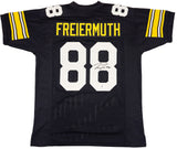 STEELERS PAT FREIERMUTH AUTOGRAPHED SIGNED BLACK JERSEY BECKETT WITNESS 230013