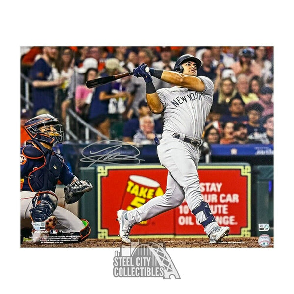 Jasson Dominguez Autographed New York 16x20 Baseball Photo - Fanatics