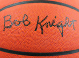 Bob Knight Autographed Wilson NCAA Basketball-JSA W *Black