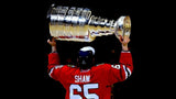 Andrew Shaw Signed Chicago Blackhawks Reebok Style Jersey (PSA) 2xCup Champion