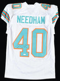 Nik Needham Signed Miami Dolphins Jersey (JSA COA) Ex-UTEP Miners Cornerback