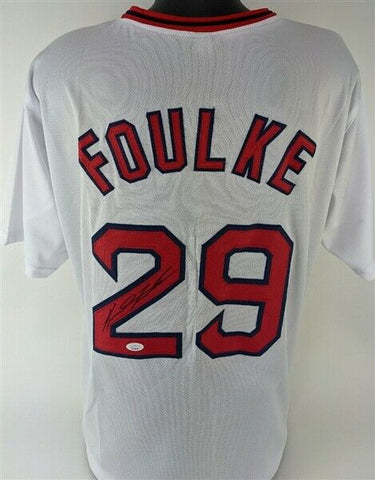 Keith Foulke Signed Boston Red Sox Jersey (JSA COA) 2004 World Champion Closer