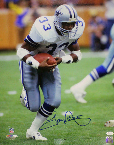 Tony Dorsett Autographed/Signed Dallas Cowboys 16x20 Photo JSA 21892