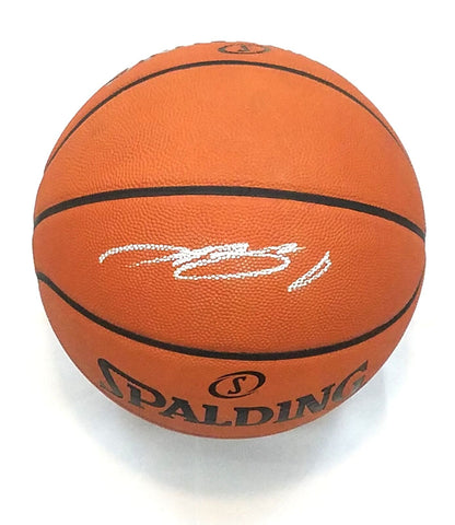 Lebron James Los Angeles Lakers Autographed NBA Game Ball Beckett BASA31403