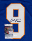 Clark Gillies Signed New York Islanders Jersey (JSA COA) N.Y. Isles, Left Winger