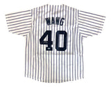 Chien-Ming Wang Signed Yankees Jersey (PSA) New York Pitcher 2006 19 Game Winner