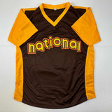 Autographed/Signed Nolan Arenado 16 All-Star Game Brown Baseball Jersey JSA COA