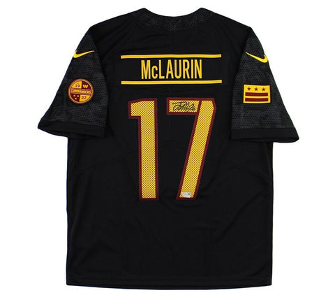 Terry McLaurin Signed Washington Commanders Nike Black Limited Jersey