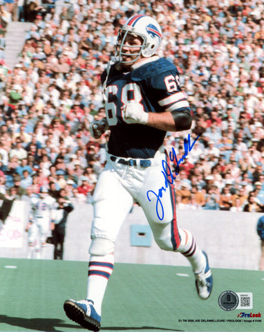 Joe DeLamielleure Autographed Buffalo Bills 8x10 Photo BAS 45689