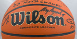 1989-90 UNLV Champions Autographed NCAA Wilson Basketball - Beckett W Hologram