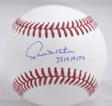 Paul Molitor Autographed Rawlings OML Baseball w/3319 Hits- Beckett W Holo *Blue