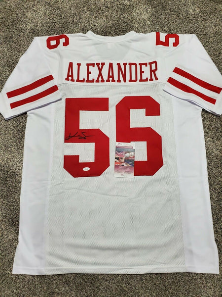 Kwon Alexander Autographed/Signed popular Jersey JSA COA San Francisco 49ers