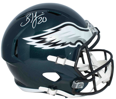 BRIAN DAWKINS SIGNED PHILADELPHIA EAGLES FULL SIZE SPEED HELMET BECKETT