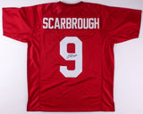 Bo Scarbrough Signed Alabama Crimson Tide Jersey (JSA) 2 time SEC Champion R.B.