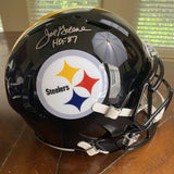 Joe Greene Autographed HOF '87 Pittsburgh Steelers FS Replica Helmet Beckett