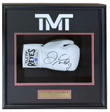 Floyd Mayweather Jr Signed White Cleto Reyes RH Boxing Glove Shadowbox BAS ITP