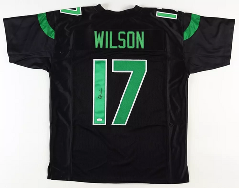 Garrett Wilson Signed New York Jet Black Jersey (JSA) Ex-Ohio State Receiver