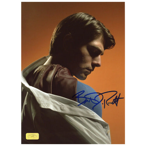 Brandon Routh Autographed Superman Returns Transition 8.5x11 Studio Photo