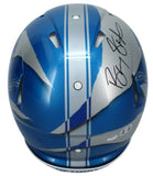 Barry Sanders Autographed Lions Custom ECC Painted Authentic Helmet Beckett