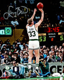 LARRY BIRD AUTOGRAPHED SIGNED 8X10 PHOTO BOSTON CELTICS JSA STOCK #230033